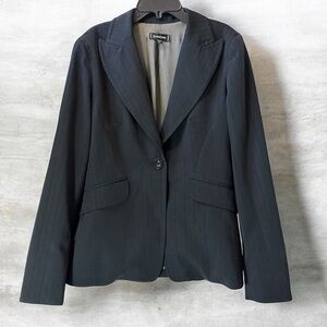 Vintage bebe Black Pinstripe Suit Set  - Made in USA - 8